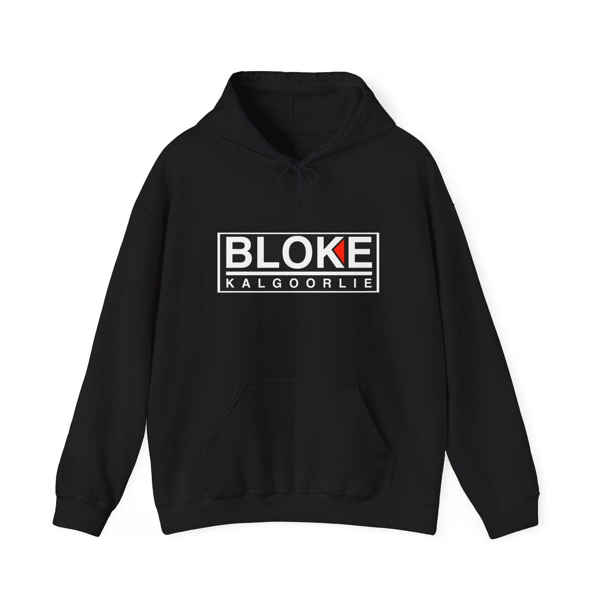 “BLOKE KALGOORLIE” Hoodie – Built for the Heat, the Dust, and the Pub Run
