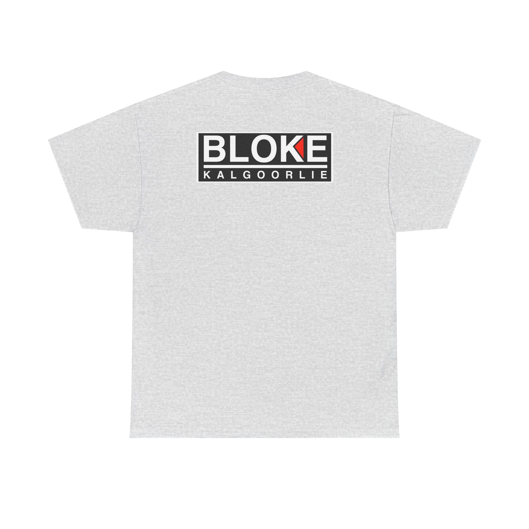 BLOKE KALGOORLIE BRAND WITH LOGO ON THE BACK - Unisex Heavy Cotton Tee
