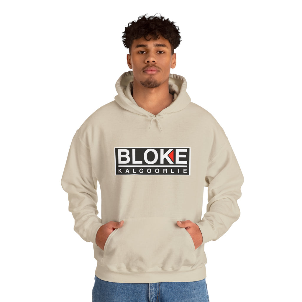 “BLOKE KALGOORLIE” Hoodie – Built for the Heat, the Dust, and the Pub Run