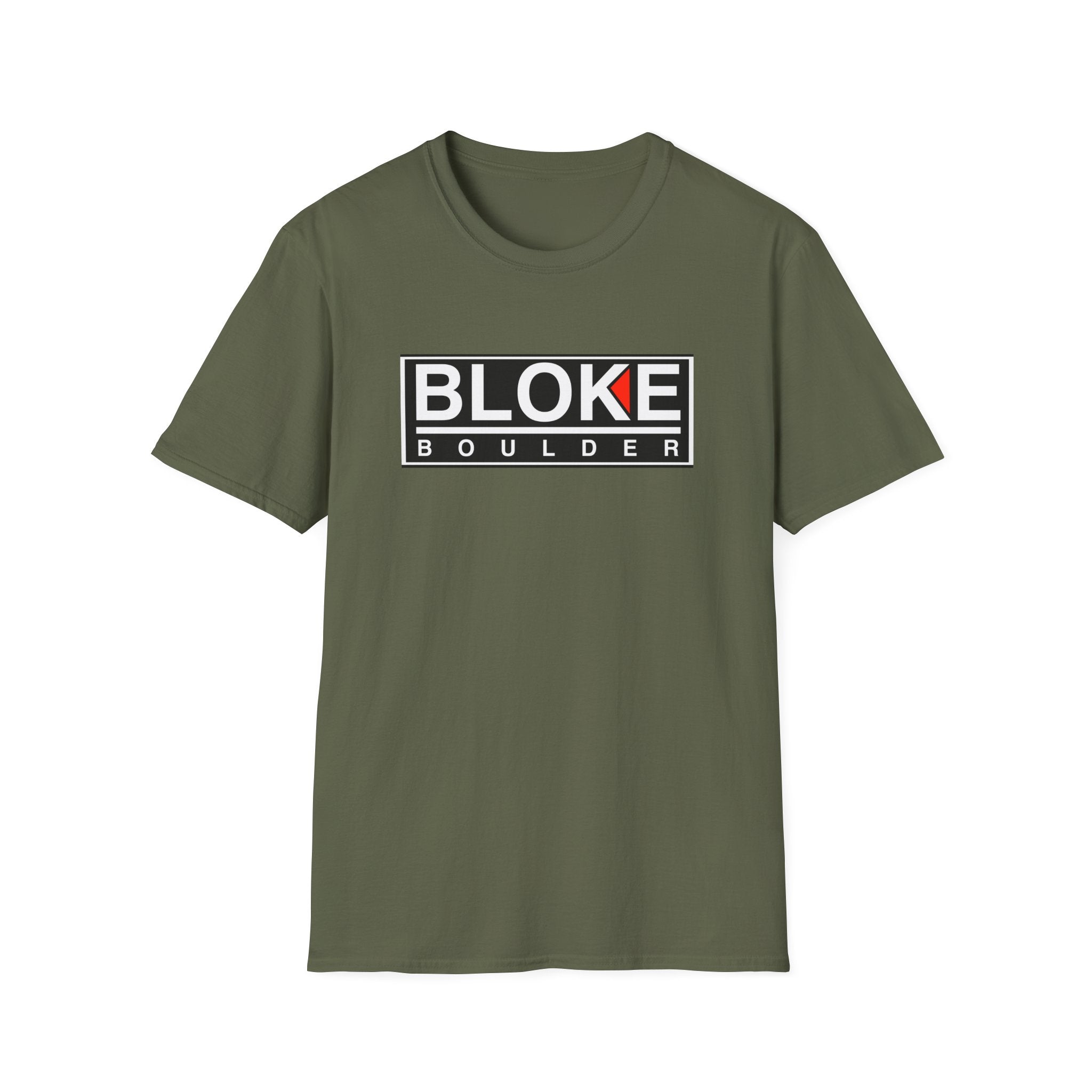 BLOKE BOULDER T-Shirt – Tougher Than Kal, Cooler Than Kal, Better Than Kal (Just Ask Any Boulder Bloke)