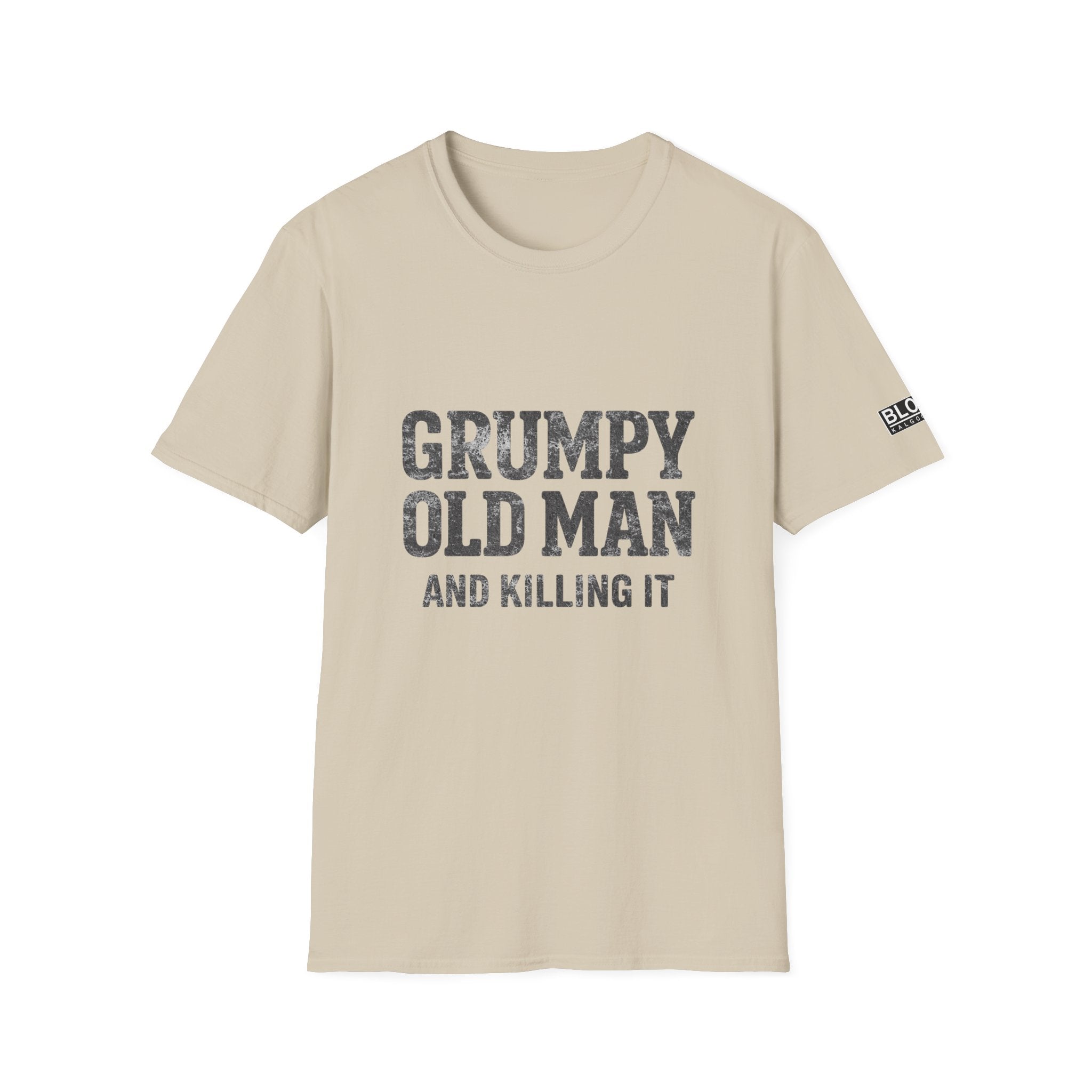 Grumpy Old Man T-Shirt - "Grumpy Old Man and Killing It" Funny Dad Tee