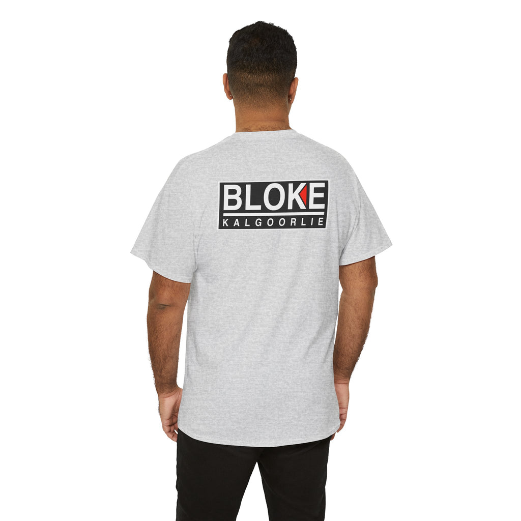 BLOKE KALGOORLIE BRAND WITH LOGO ON THE BACK - Unisex Heavy Cotton Tee