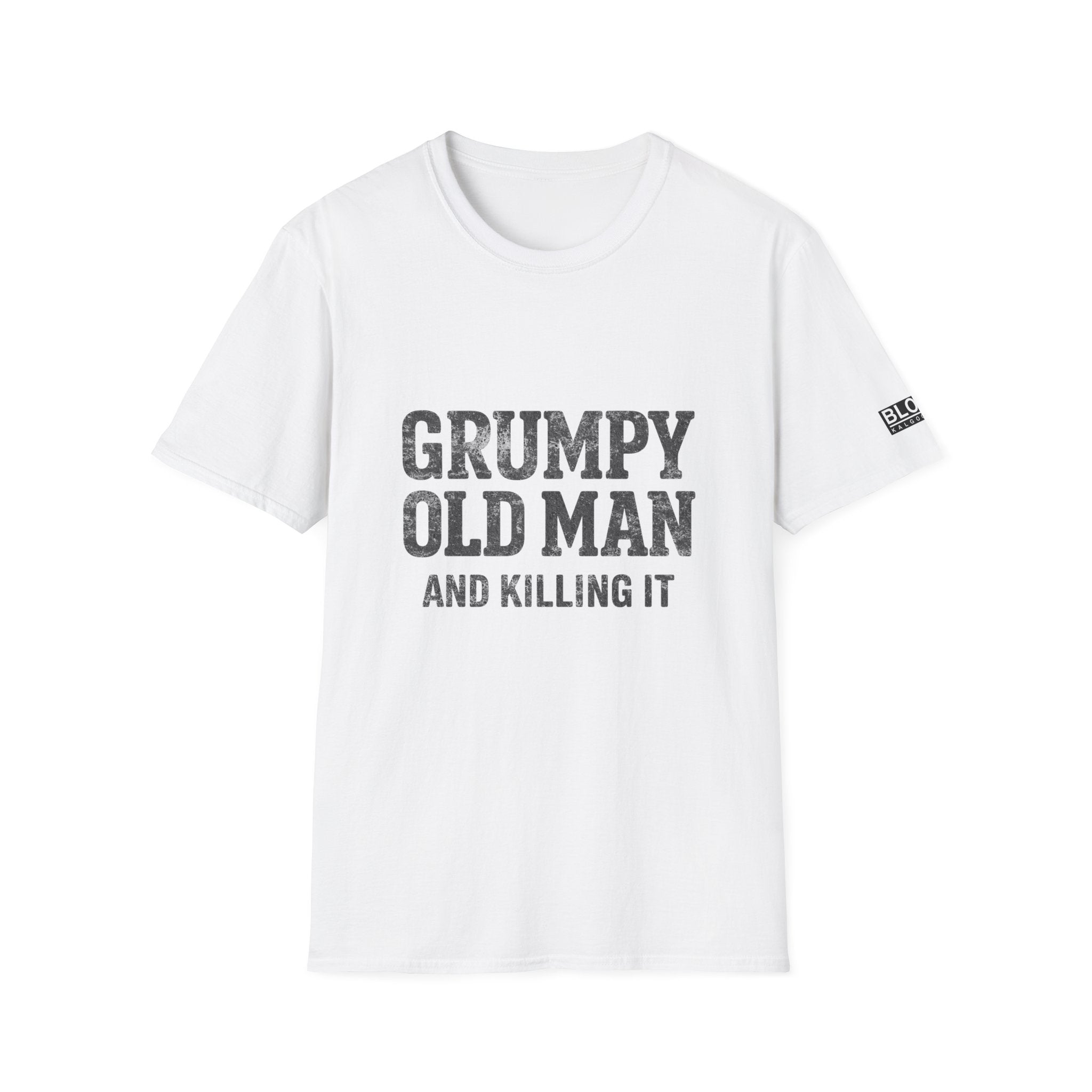 Grumpy Old Man T-Shirt - "Grumpy Old Man and Killing It" Funny Dad Tee