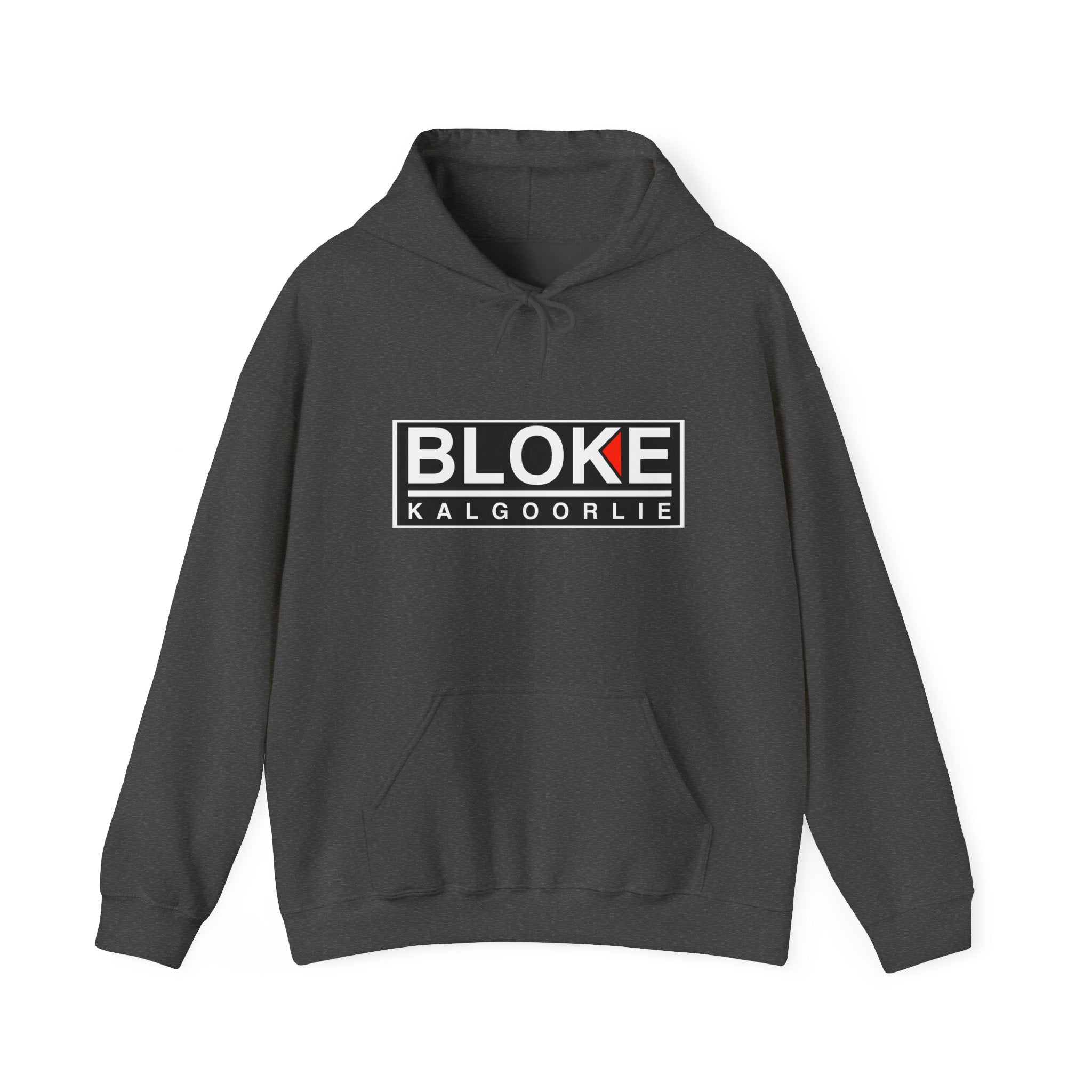 “BLOKE KALGOORLIE” Hoodie – Built for the Heat, the Dust, and the Pub Run