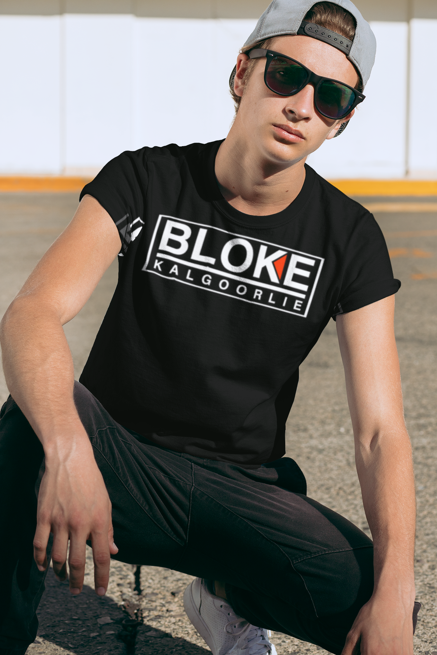 BLOKE BRAND - Laid-back and Proud Unisex Heavy Cotton Tee