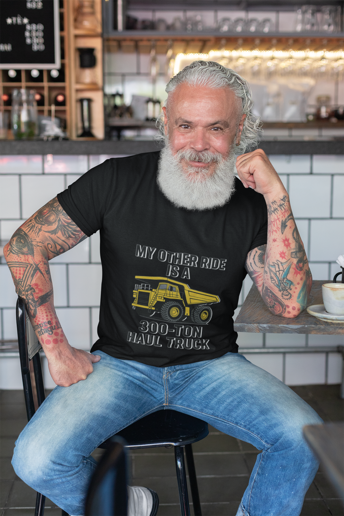 My other ride is a 300-ton haul truck