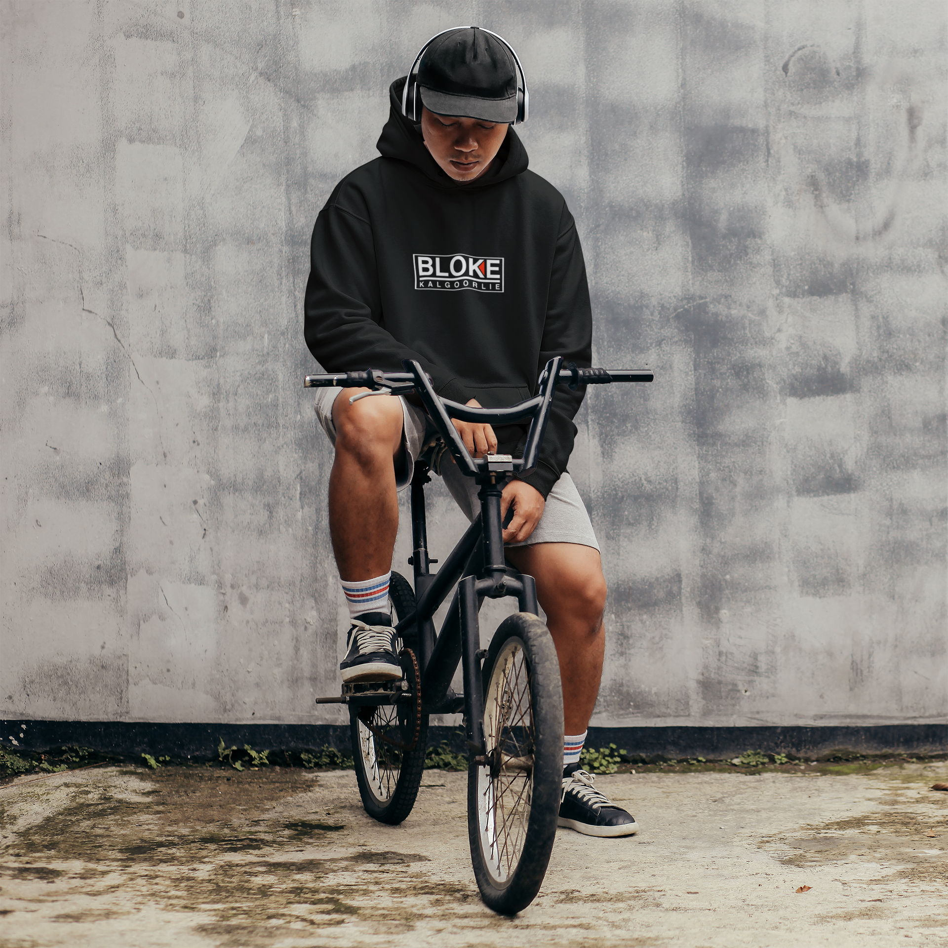 “BLOKE KALGOORLIE” Hoodie – Built for the Heat, the Dust, and the Pub Run