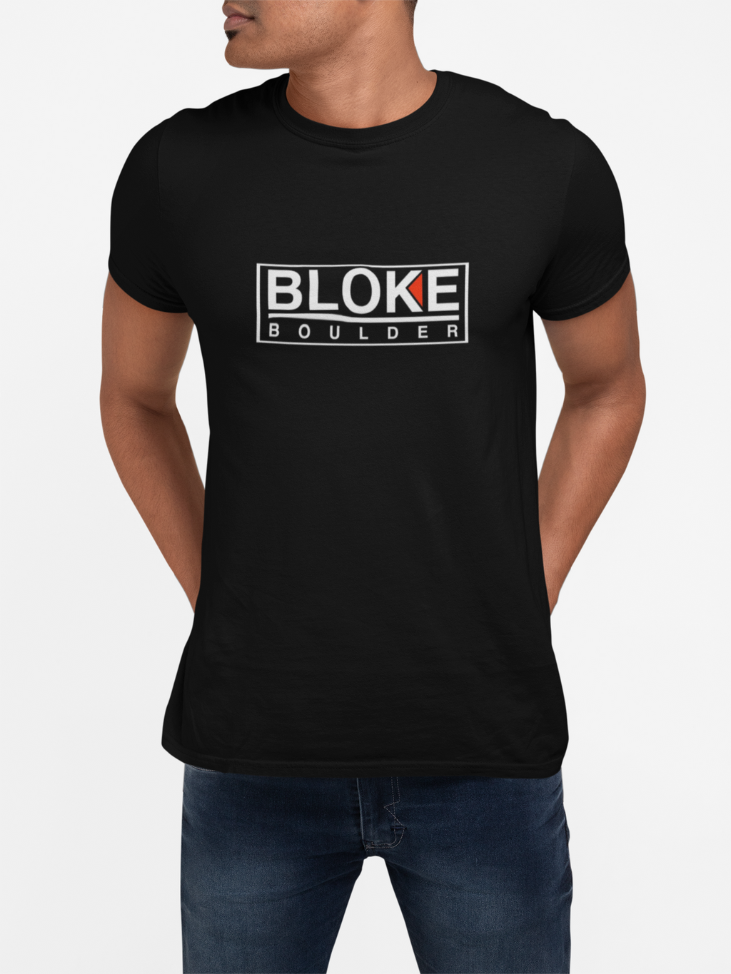 BLOKE BOULDER T-Shirt – Tougher Than Kal, Cooler Than Kal, Better Than Kal (Just Ask Any Boulder Bloke)