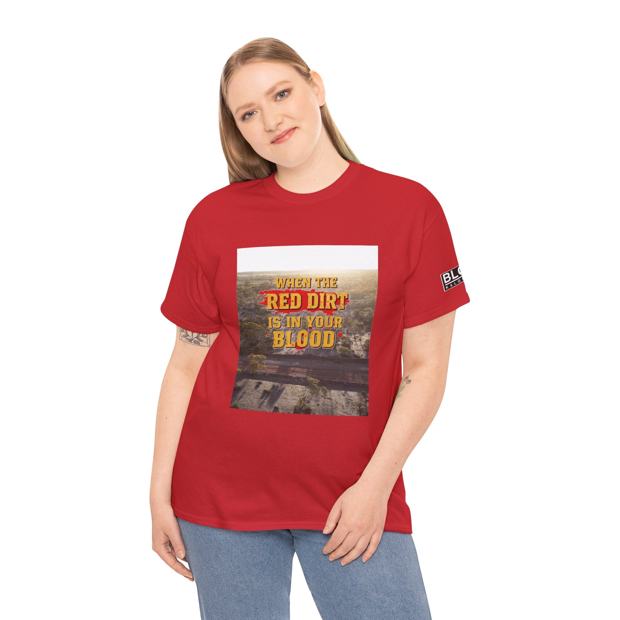 Red Dirt Unisex Heavy Cotton Tee - A T-Shirt for Proud Roots
