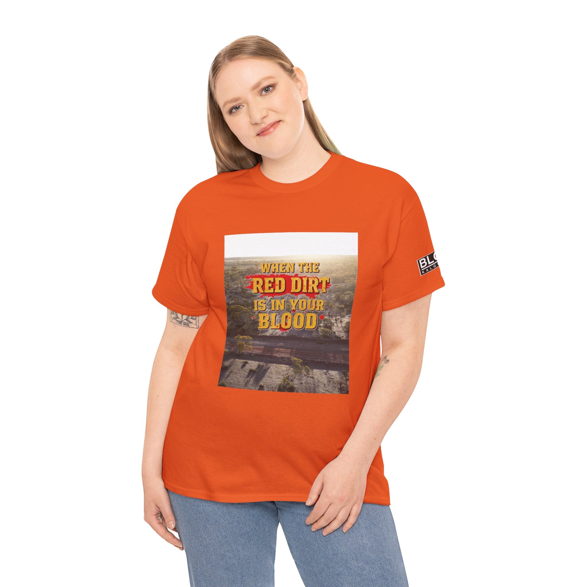 Red Dirt Unisex Heavy Cotton Tee - A T-Shirt for Proud Roots