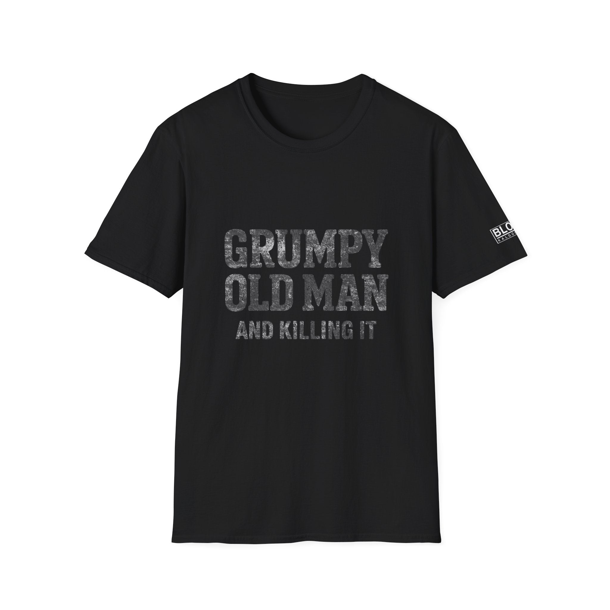 Grumpy Old Man T-Shirt - "Grumpy Old Man and Killing It" Funny Dad Tee