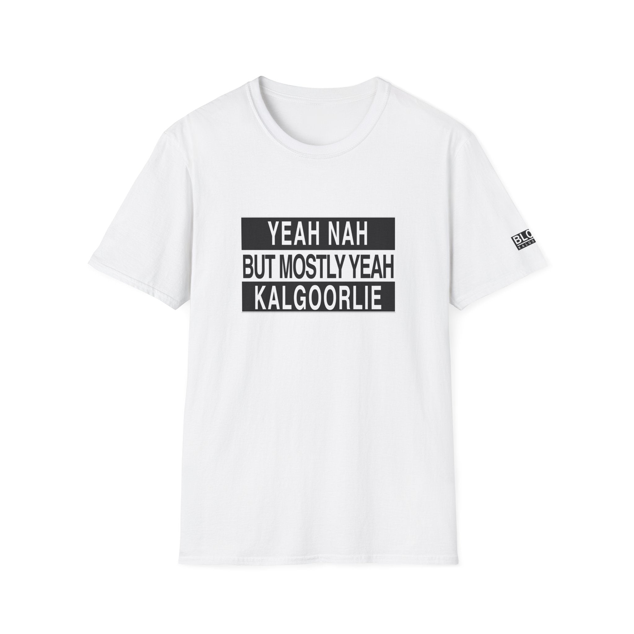 “Yeah Nah But Mostly Yeah KALGOORLIE” Tee – The Official Kalgoorlie Answer to Everything