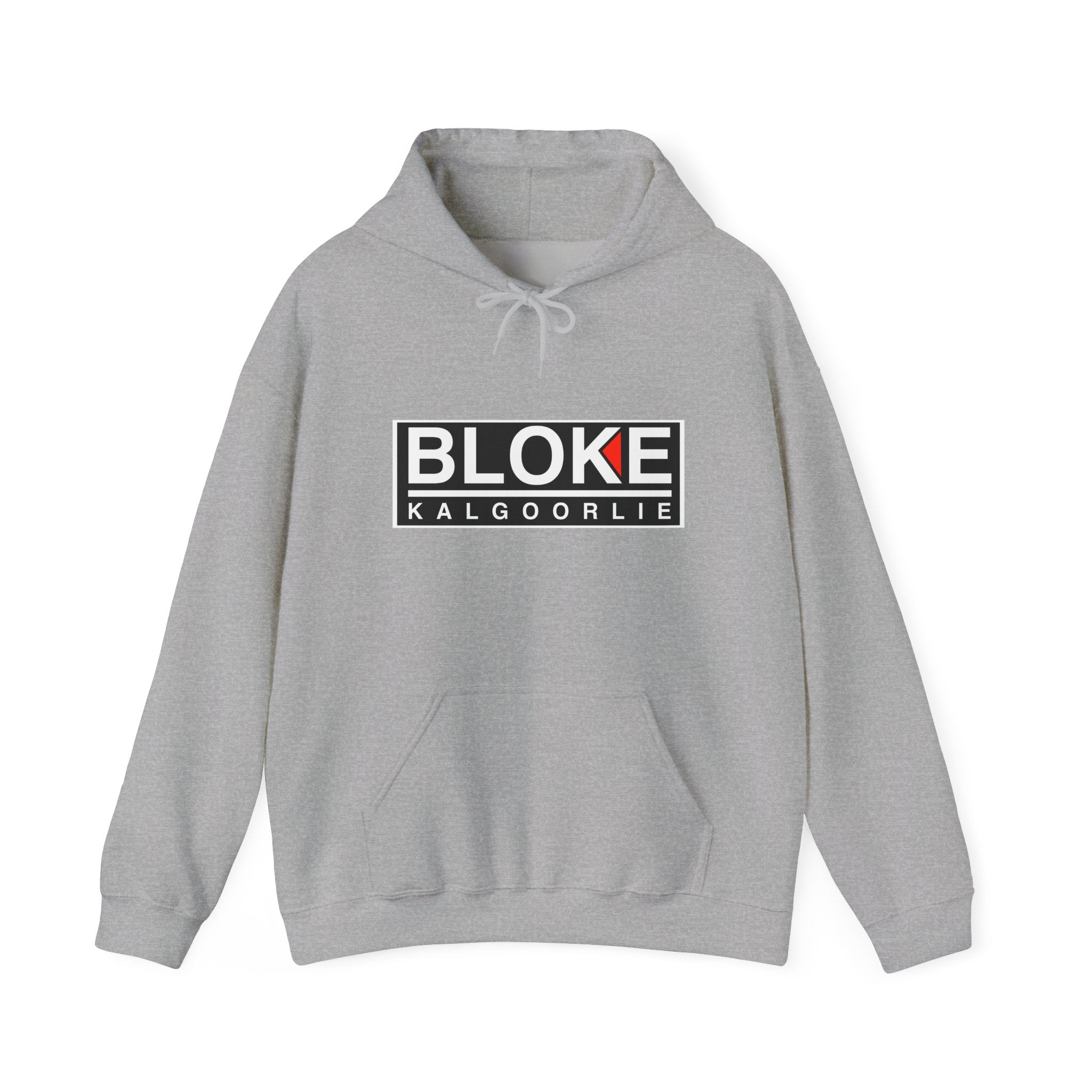 “BLOKE KALGOORLIE” Hoodie – Built for the Heat, the Dust, and the Pub Run