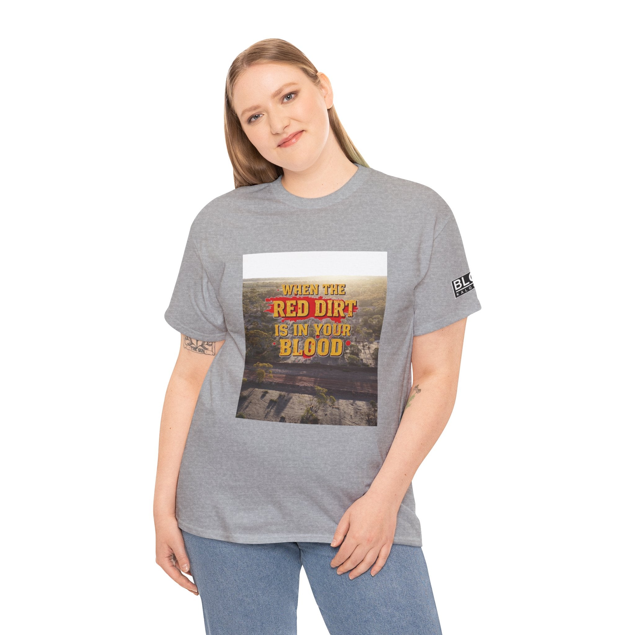 Red Dirt Unisex Heavy Cotton Tee - A T-Shirt for Proud Roots