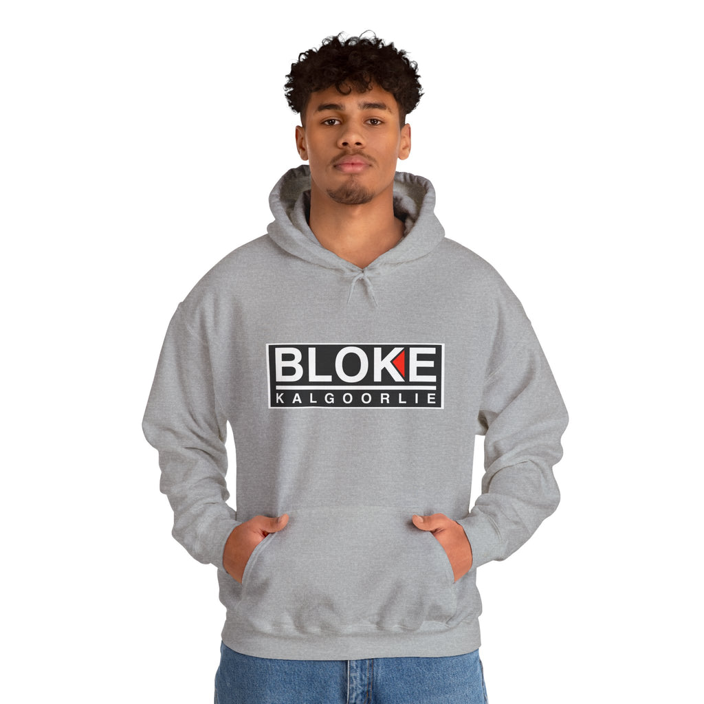 “BLOKE KALGOORLIE” Hoodie – Built for the Heat, the Dust, and the Pub Run