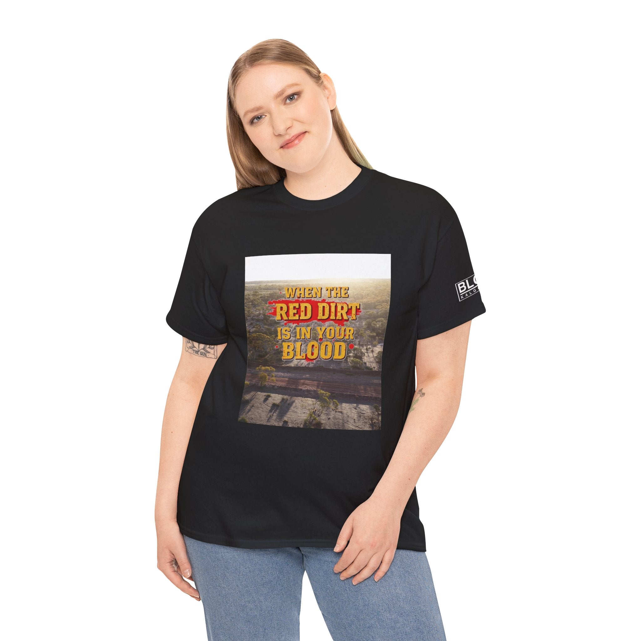 Red Dirt Unisex Heavy Cotton Tee - A T-Shirt for Proud Roots