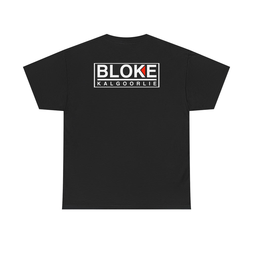 BLOKE KALGOORLIE BRAND WITH LOGO ON THE BACK - Unisex Heavy Cotton Tee