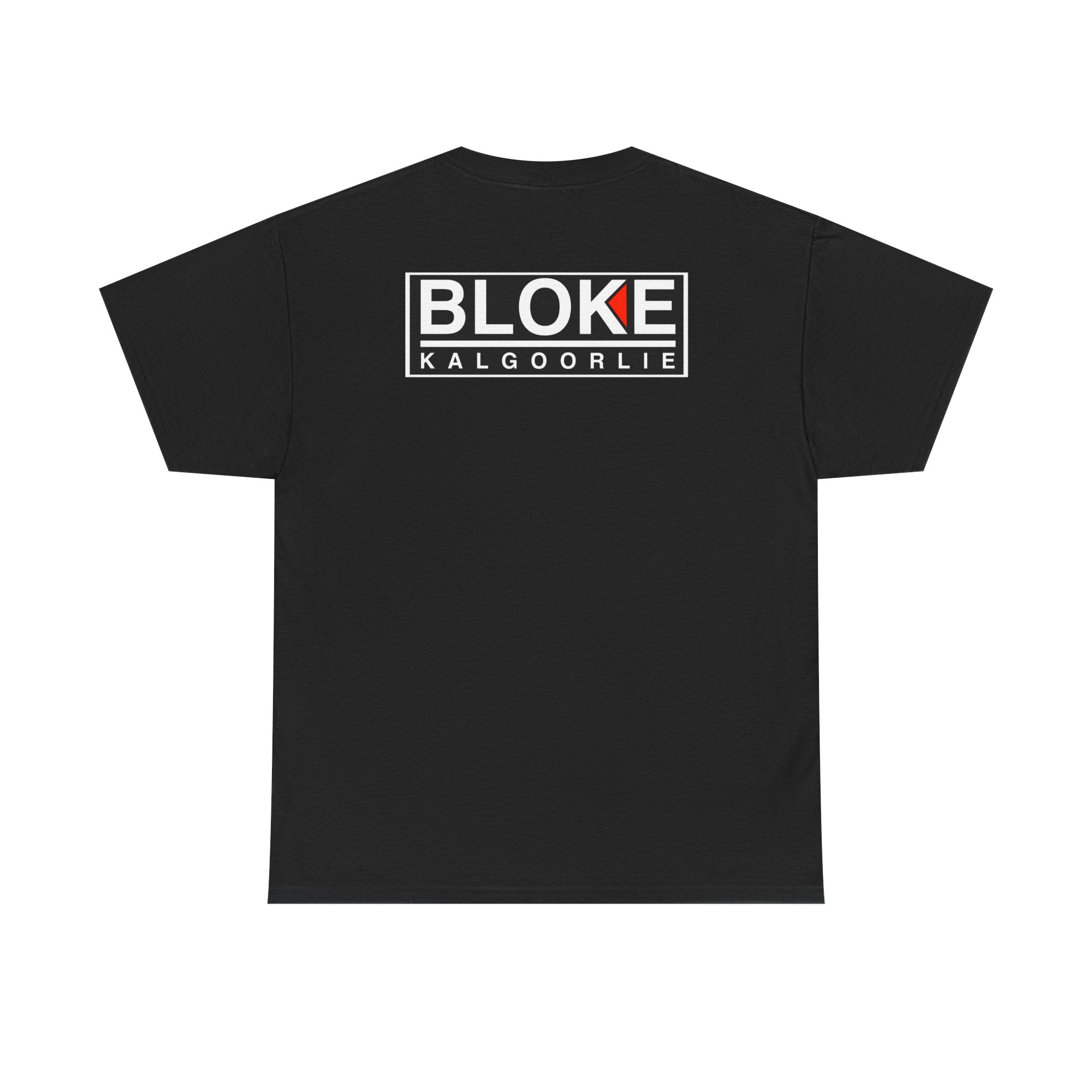 BLOKE KALGOORLIE BRAND WITH LOGO ON THE BACK - Unisex Heavy Cotton Tee
